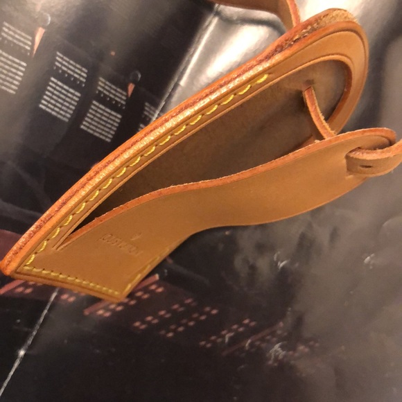 Louis Vuitton Accessories Authentic Louis Vuitton Name Tag And Loop